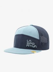 Czapka z daszkiem La Sportiva Traverse Trucker. Niebieskie czapki z daszkiem damskie La Sportiva, na lato, bez wzorów, z bawełny. Za 159.49 zł.