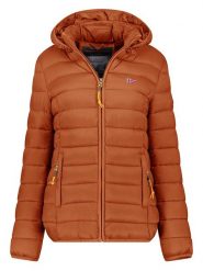 Geographical Norway Kurtka pikowana "Atikolor" w kolorze jasnobrązowym rozmiar: 3XL. Brązowe kurtki damskie Geographical Norway, xl, bez wzorów, bez kaptura. Za 121.80 zł.