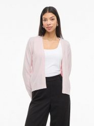 Vila Kardigan "Viril" w kolorze jasnoróżowym rozmiar: M. Różowe kardigany damskie Vila, m, bez wzorów, z włókna. Za 101.47 zł.