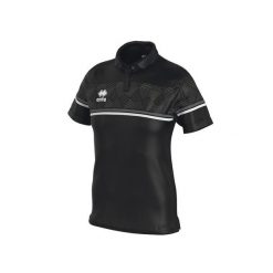 Damska koszulka polo Errea darya. Czarne koszulki damskie ERREA, bez wzorów, bez kołnierzyka, bez ramiączek. W wyprzedaży za 156.00 zł.