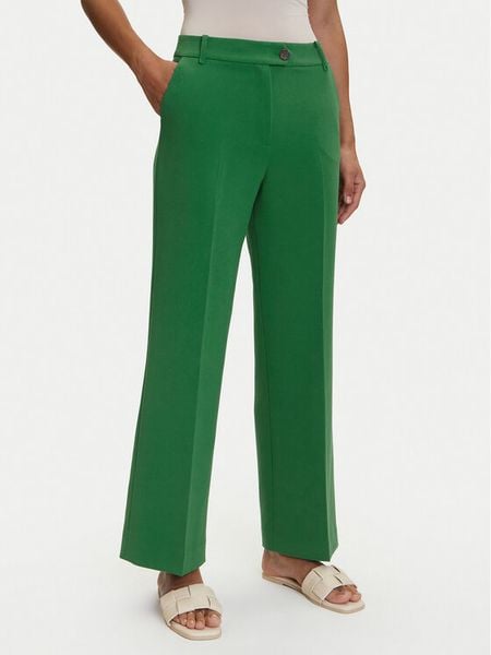 Tatuum Spodnie materiałowe Zariana 1 T2505.148 Zielony Regular Fit. Zielone spodnie materiałowe damskie TATUUM, bez wzorów, z materiału. Za 179.99 zł.