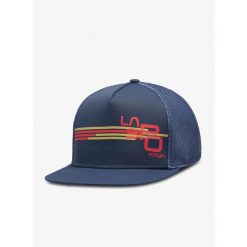 Czapka z daszkiem La Sportiva Stripe Cube Hat. Niebieskie czapki z daszkiem damskie La Sportiva, bez wzorów. Za 119.99 zł.