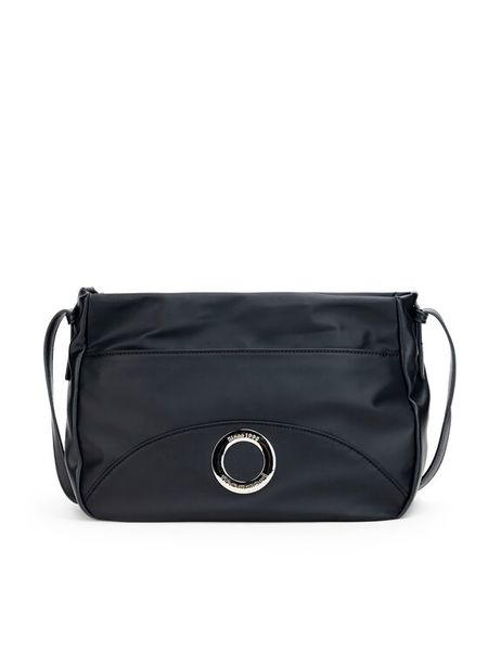 Monnari Torebka TORIMP0-24J-BAG4860-K020D000-R00 Czarny. Czarne listonoszki damskie Monnari, bez wzorów, ze skóry, bez dodatków. Za 109.99 zł.