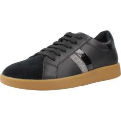 Buty GEOX D MELEDA Czarny. Czarne obuwie trekkingowe damskie Geox, z tkaniny, bez zapięcia. Za 352.99 zł.