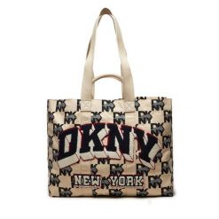 Torebka DKNY. Brązowe torebki klasyczne damskie DKNY, bez dodatków. Za 769.99 zł.