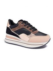 Sixth Sens Sneakersy w kolorze czarno-brązowym rozmiar: 36. Brązowe obuwie sportowe damskie Sixth Sens, bez zapięcia. Za 92.42 zł.
