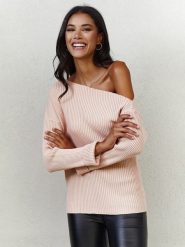 Milan Kiss Sweter w kolorze jasnoróżowym rozmiar: M. Różowe swetry klasyczne damskie Milan Kiss, m, bez kołnierzyka. Za 100.99 zł.