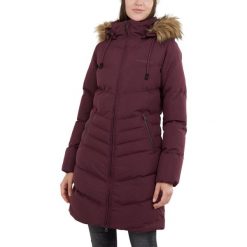 Płaszcz zimowy damski Fundango Puppis Padded. Czerwone płaszcze damskie FUNDANGO, na zimę, s, bez wzorów, z poliesteru, bez kaptura. Za 459.90 zł.