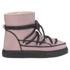 Buty Inuiki Full Leather Pastelle 70202-088 różowe. Czerwone śniegowce damskie ze skóry. Za 2,082.31 zł.