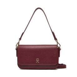 Torebka Tommy Hilfiger. Czerwone torebki klasyczne damskie Tommy Hilfiger, bez dodatków. Za 509.99 zł.