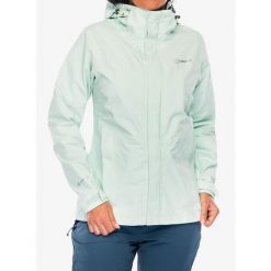 Kurtka GORE TEX damska Berghaus Hillwalker InterActive Shell. Niebieskie kurtki damskie Berghaus, bez wzorów, z gore-texu, bez kaptura. Za 676.99 zł.