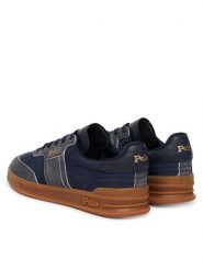 Polo Ralph Lauren Sneakersy 804P04919005 Granatowy. Niebieskie obuwie sportowe damskie Polo Ralph Lauren, ze skóry, bez zapięcia. Za 639.99 zł.