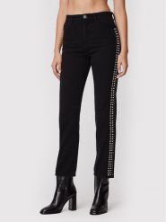 Pinko Jeansy Urlo 5 1J111F A0A3 Czarny Regular Fit. Czarne jeansy damskie Pinko. Za 749.99 zł.