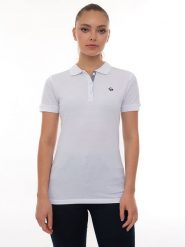 SIR RAYMOND TAILOR Koszulka polo "Angie" w kolorze białym rozmiar: XL. Białe bluzki damskie Sir Raymond Tailor, xl, bez wzorów, z bawełny, bez kołnierzyka, bez ramiączek. Za 148.96 zł.