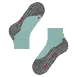 Skarpetki damskie Falke TK5 Wander. Zielone skarpetki damskie Falke, bez wzorów, z poliamidu. Za 156.50 zł.