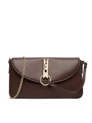 LOVE MOSCHINO Torebka JC4020PP1PLI0300 Brązowy. Brązowe listonoszki damskie Love Moschino, bez wzorów, ze skóry, bez dodatków. Za 859.99 zł.