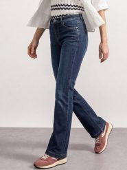 Street One Damsie dżinsy typu bootcut Kobiety Bawełna niebieski, 34-30. Niebieskie jeansy damskie Street One. Za 299.95 zł.