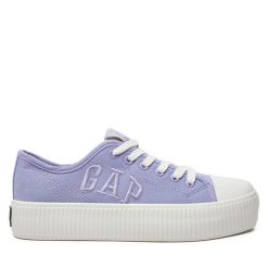 Trampki Gap. Fioletowe trampki damskie GAP, bez wzorów, bez zapięcia. Za 179.99 zł.