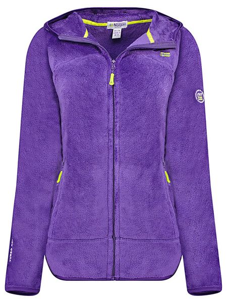 Geographical Norway Kurtka polarowa "Upalood" w kolorze fioletowym rozmiar: XXL. Różowe kurtki damskie Geographical Norway, xxl, bez wzorów, z polaru, bez kaptura. Za 87.40 zł.