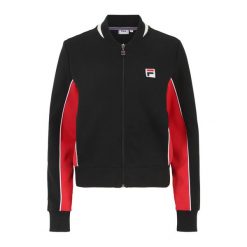 Bluza damska FILA Settanta Track. Czarne bluzy damskie Fila, s, bez wzorów, bez kaptura. Za 199.99 zł.