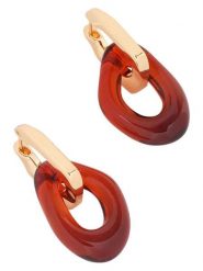 TATUUM Kolczyki "Tove" rozmiar: onesize. Czerwone kolczyki damskie TATUUM, szklane. Za 30.99 zł.