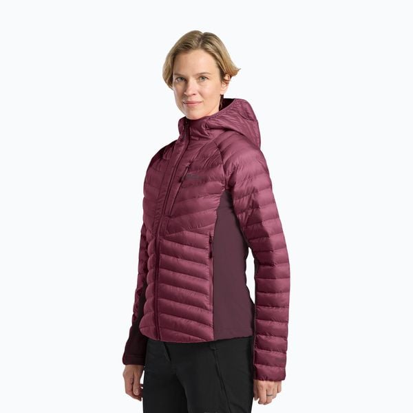 Kurtka ocieplana damska Jack Wolfskin Routeburn Pro Ins. Niebieskie kurtki damskie Jack Wolfskin, xs, bez wzorów, z puchu, bez kaptura. Za 609.99 zł.
