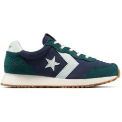 Buty sportowe Converse Omega Trainer. Niebieskie obuwie sportowe damskie Converse, z zamszu, na fitness i siłownię. Za 590.00 zł.