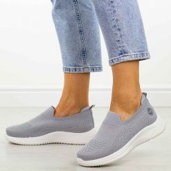 Szare sportowe buty damskie Vinceza 17367. Szare obuwie sportowe casual damskie VINCEZA, z tkaniny, na fitness i siłownię. Za 99.00 zł.