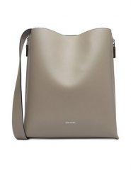 GINO ROSSI Torebka EO-WEN-3 Szary. Szare torebki klasyczne damskie Gino Rossi, z materiału, bez dodatków. Za 349.99 zł.