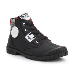 Buty do chodzenia unisex Palladium SP20 Overlab. Czarne obuwie sportowe damskie Palladium, z gumy, za kostkę, bez zapięcia, trekkingowe. Za 406.00 zł.