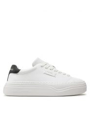 KARL LAGERFELD Sneakersy KL63420 Biały. Białe obuwie sportowe damskie KARL LAGERFELD, ze skóry, bez zapięcia. Za 569.99 zł.