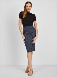 Orsay Spódnica w kolorze granatowo-białym rozmiar: S. Niebieskie spódnice damskie Orsay, s, bez wzorów, midi. Za 38.45 zł.