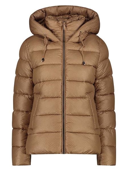 CMP Kurtka pikowana w kolorze jasnobrązowym rozmiar: 46. Brązowe kurtki damskie CMP, m, bez wzorów, bez kaptura. Za 419.69 zł.