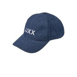 Czapka damska JJXX basic big logo denim. Niebieskie czapki z daszkiem damskie JJXX, bez wzorów, z bawełny. Za 114.50 zł.