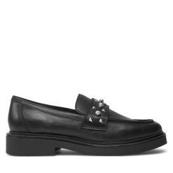 Mokasyny Aldo. Czarne mokasyny damskie ALDO, bez obcasa. Za 379.99 zł.