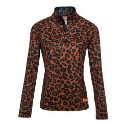 Bluza narciarska Damska Gareth & Lucas The One Hundred and Twenty-One. Brązowe bluzy damskie GARETH & LUCAS, na zimę, bez wzorów, z elastanu, bez kaptura. Za 229.99 zł.