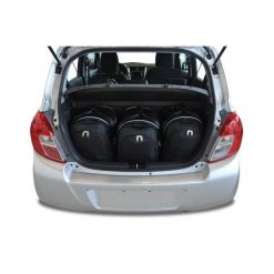 Torby Do Bagażnika Suzuki Celerio 2014-2019 3Szt Kjust. Czarne torby podróżne KJUST, bez wzorów. Za 711.00 zł.