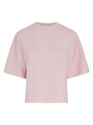MOSS COPENHAGEN Bluza w kolorze jasnoróżowym rozmiar: S/M. Różowe bluzy damskie Moss Copenhagen, m, bez wzorów, bez kaptura. Za 139.95 zł.