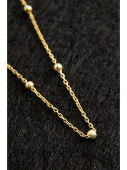 Lodie Silver Srebrny naszyjnik z elementami ozdobnymi - dł. 43 cm rozmiar: onesize. Szare naszyjniki damskie Lodie Silver, srebrne. Za 61.46 zł.