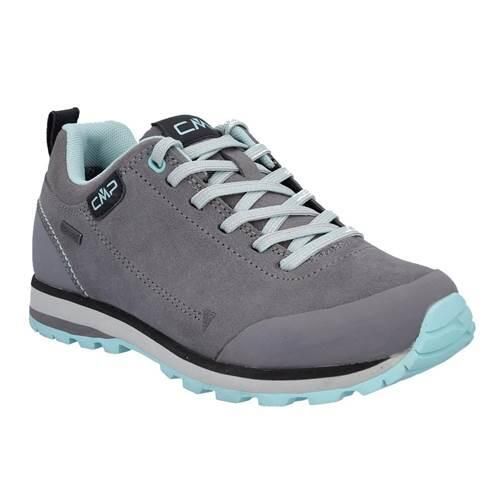 Buty trekkingowe damskie CMP Elettra Low Wp. Szare obuwie trekkingowe damskie CMP, z materiału, bez zapięcia. Za 482.00 zł.