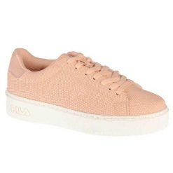 Trampki Damskie Crosscourt Altezza. Czerwone trampki damskie Fila, bez wzorów, z gumy, bez zapięcia. Za 247.99 zł.
