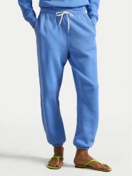 Polo Ralph Lauren Spodnie dresowe 211971700505 Błękitny Tapered Fit. Niebieskie spodnie dresowe damskie Polo Ralph Lauren, xxs, bez wzorów, z bawełny. Za 729.99 zł.