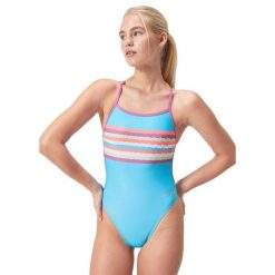 Strój Kąpielowy Speedo Digital Vback – Niebieski/Różowy – Rozmiar 30. Niebieskie stroje jednoczęściowe Speedo, bez wzorów. Za 1,040.42 zł.