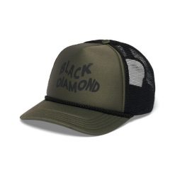 Czapka Trucker Black Diamond Flat Bill. Zielone czapki damskie Black Diamond, bez wzorów. Za 203.50 zł.