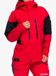 Kurtka GORE TEX damska Berghaus MTN Guide GTX Pro Jacket. Czerwone kurtki damskie Berghaus, na zimę, l, bez wzorów, z gore-texu, bez kaptura. Za 1,737.99 zł.