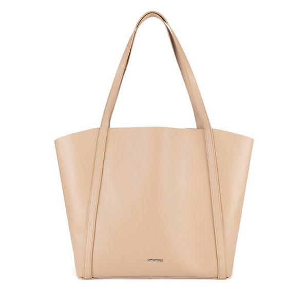 Torebka GINO ROSSI. Brązowe shopper bag Gino Rossi, bez wzorów, bez dodatków. Za 249.99 zł.