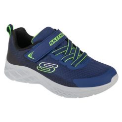Tenisówki Skechers Model 403924l Kolor Niebieski. Niebieskie obuwie sportowe damskie Skechers, z materiału, bez zapięcia, tenisowe. Za 149.99 zł.