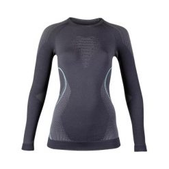 Koszulka termoaktywna damska Lady Evolutyon Uw Shirt Lg Sl. Szare koszulki damskie Uyn, l, bez wzorów, z nylonu, bez kołnierzyka, bez ramiączek. Za 349.00 zł.