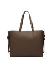 Furla Torebka Ava L Tote WB02001 BX4329 5341S Zielony ciemny. Zielone shopper bag Furla, ze skóry, bez dodatków. Za 1,579.00 zł.