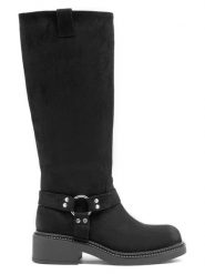 C'M Kozaki w kolorze czarnym rozmiar: 38. Czarne kozaki damskie C'M, na zimę, z okrągłym noskiem, bez obcasa, bez zapięcia. Za 173.99 zł.